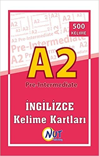 A2 Pre-Intermediate İngilizce Kelime Kartları