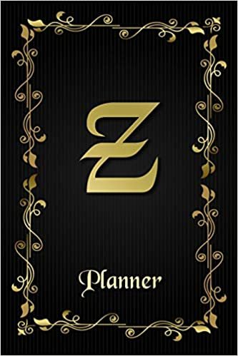 Z: Letter Journal Monogram Minimalist Lined Notebook To Do List Undated Daily Planner for Personal and Business Activities with Check Boxes to Help ... to Get Organized (9 x 6 inches 120 pages) indir