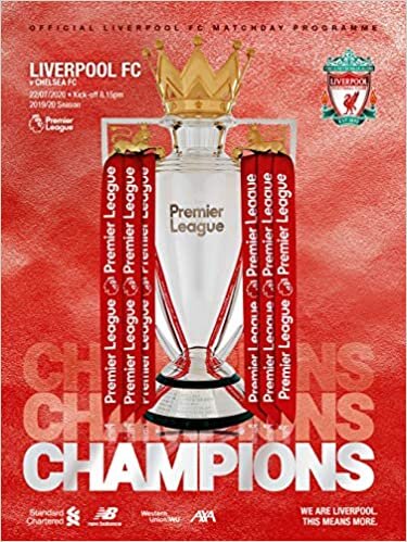 Liverpool FC v Chelsea FC - Champions Edition - Official Matchday Programme
