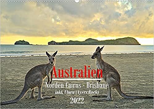 Australien - Norden Cairns-Brisbane (Wandkalender 2022 DIN A2 quer): Australiens Ostkueste vom tropischen Norden Cairns bis Brisbane (Monatskalender, 14 Seiten )