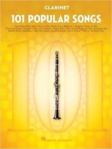 ダウンロード  101 Popular Songs Clarinet (Instrumental Folio) 本