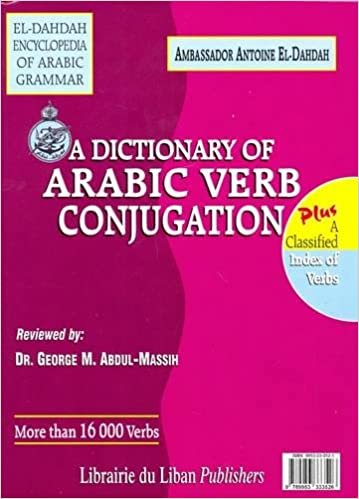 تحميل A Dictionary of Arabic Verb Conjugation