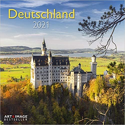 Deutschland 2021 - Wand-Kalender - Broschüren-Kalender - A&I - 30x30 - 30x60 geöffnet indir