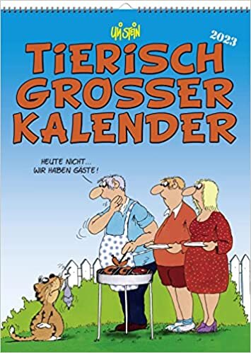 ダウンロード  Uli Stein - Tierisch grosser Kalender 2023: Monatskalender fuer die Wand im Grossformat 本