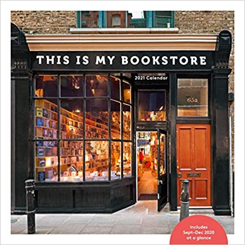This Is My Bookstore 2021 Wall Calendar: (12-Month Calendar for Book Lovers, Bookshop Photography Monthly Calendar)