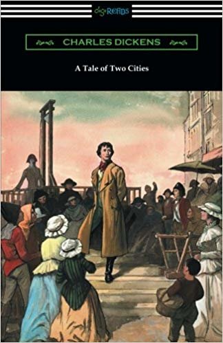 A Tale of Two Cities (Illustrated by Harvey Dunn with introductions by G. K. Chesterton, Andrew Lang, and Edwin Percy Whipple) indir