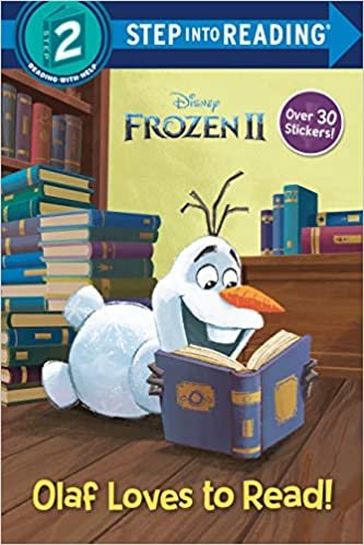 ダウンロード  Olaf Loves to Read! (Disney Frozen 2) (Step into Reading) 本