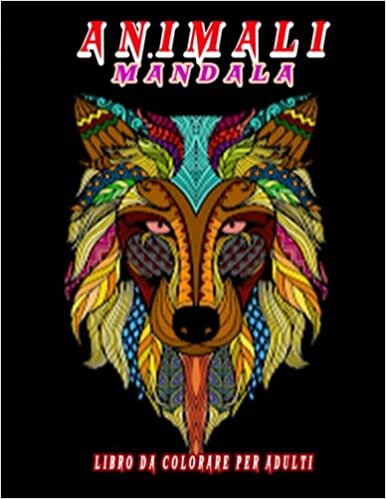 indir Animali Mandala Libro da colorare per adulti: Mandala a riposo per adulti e bambini, pagine da colorare antistress; Mandala da colorare. Disegni da colorare Animali