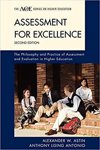 indir Assessment for Excellence: The Philosophy and Practice of Assessment and Evaluation in Higher Education (American Council on Education, Series on Higher Education) (The ACE Series on Higher Education)