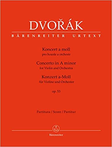 Konzert für Violine und Orchester a-Moll op. 53. Partitur, BÄRENREITER URTEXT indir