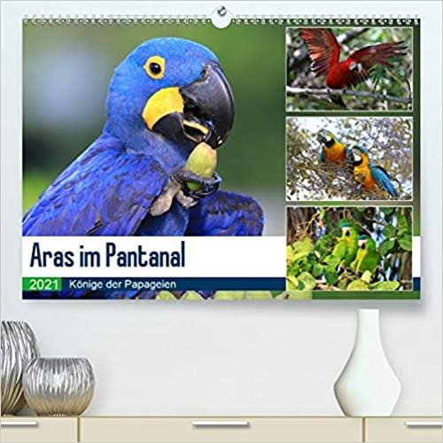 Aras im Pantanal (Premium, hochwertiger DIN A2 Wandkalender 2021, Kunstdruck in Hochglanz): Aras in ihrem natuerlichen Lebensraum (Monatskalender, 14 Seiten ) ダウンロード