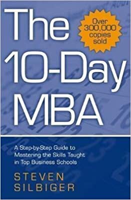 Steven Silbiger The 10 Day Mba تكوين تحميل مجانا Steven Silbiger تكوين