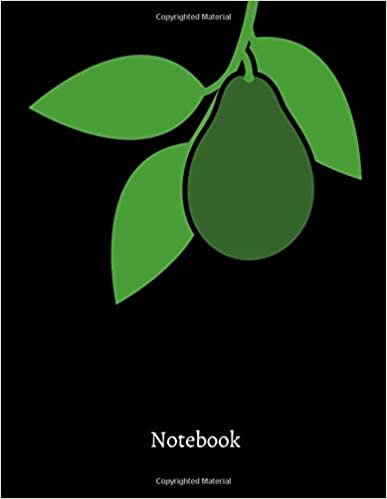 ダウンロード  Avocado Notebook: Gift for Avocado Lovers | composition notebook college ruled | 120 Pages, 8.5”x11” 本