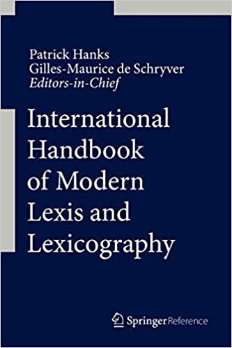 ダウンロード  International Handbook of Modern Lexis and Lexicography 本