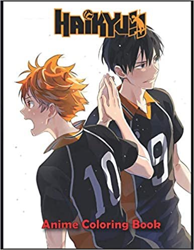 Haikyuu Anime Coloring Book: Great Gifts For All Fans Of Haikyuu Manga and Anime