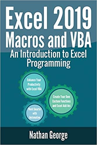 تحميل Excel 2019 Macros and VBA: An Introduction to Excel Programming