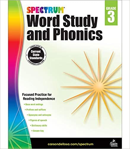 ダウンロード  Spectrum Word Study and Phonics, Grade 3 本