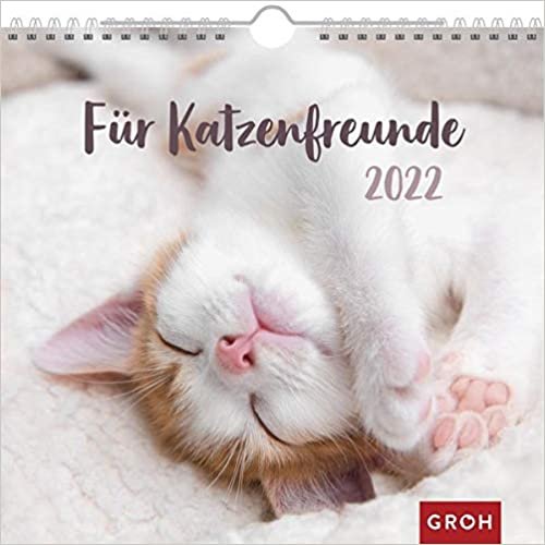 Fuer Katzenfreunde 2022: Lesezeichenkalender