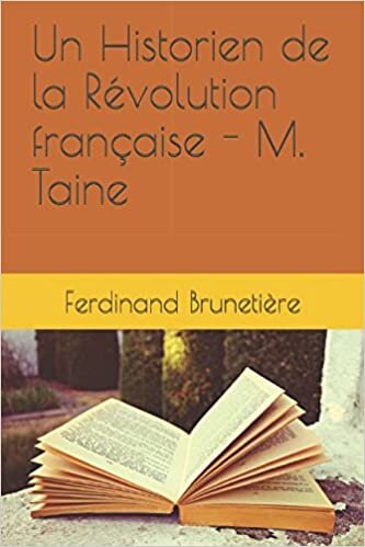indir Un Historien de la Révolution française - M. Taine