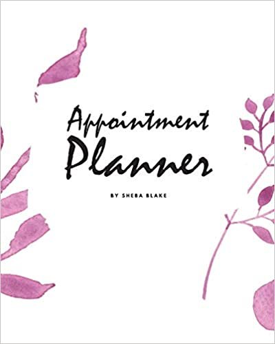 indir Daily Appointment Planner (8x10 Softcover Log Book / Tracker / Planner)
