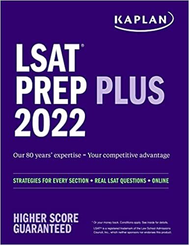 LSAT Prep Plus 2022: Strategies for Every Section, Real LSAT Questions, and Online Study Guide
