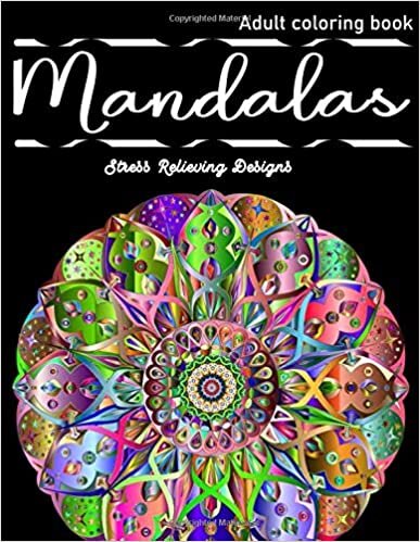 indir adult coloring book Stress Relieving Designs: Big 101 Mandala Coloring Book for Stress Management Coloring Book For Relaxation, Meditation, Happiness ... Coloring Book for Adults &amp; s
