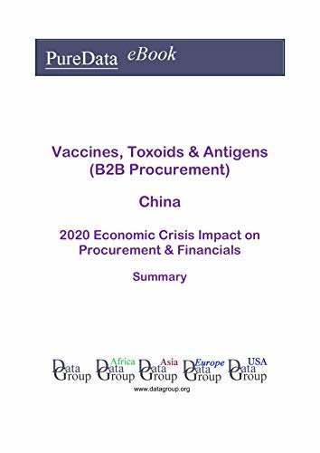 ダウンロード  Vaccines, Toxoids & Antigens (B2B Procurement) China Summary: 2020 Economic Crisis Impact on Revenues & Financials (English Edition) 本