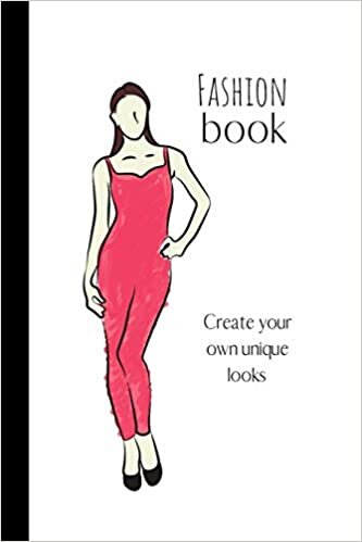 Fashion Book: Clothes Sketch Book Planner 100 pages, Organiser, White Paper, Notebook, s, Students, Blogger, Vlogger, Artist, Designer indir