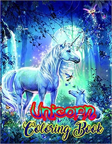 تحميل Unicorn Coloring Book: An Adult Coloring Book with Magical Animals, Cute Princesses, and Fantasy Scenes for Relaxation