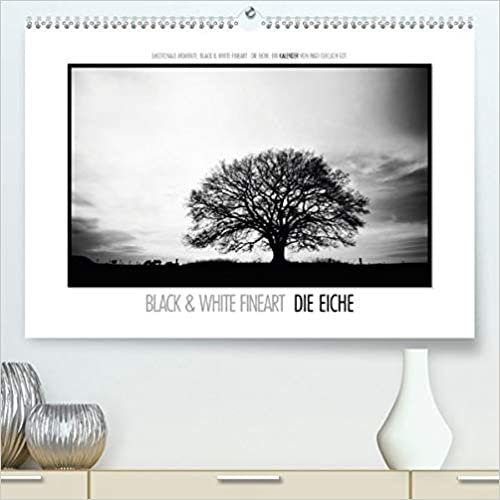 Emotionale Momente: Black & White Fineart - die Eiche. / CH-Version (Premium, hochwertiger DIN A2 Wandkalender 2021, Kunstdruck in Hochglanz): Fineart eines feinen Baumes - die Eiche im Westerwald. (Monatskalender, 14 Seiten )