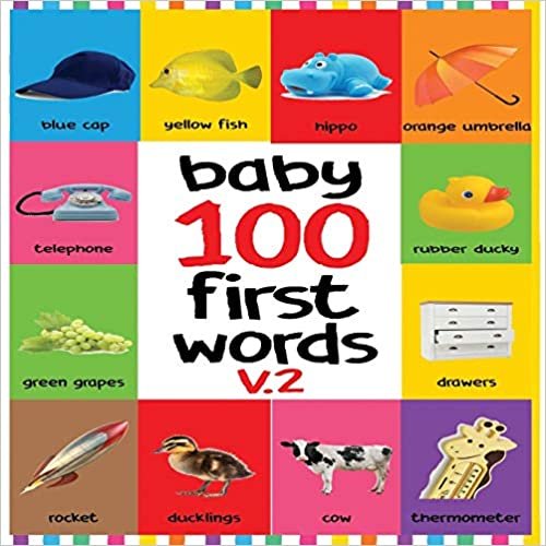 BABY 100 FIRST WORDS V.2: FLASH CARDS IN KINDLE EDITION, BABY FIRST 100 WORD UNDER 6, BABY WORD FLASH CARDS, BABY FIRST WORDS FLASH CARDS indir