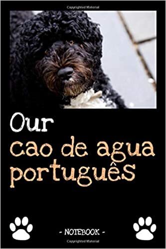 indir Our cao de agua português: dog owner | dogs | notebook | pet | diary | animal | book | draw | gift | e.g. dog food planner | ruled pages + photo collage | 6 x 9 inch
