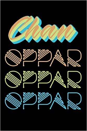 indir Chan Oppar Oppar Oppar: Fun Colorful Font A.C.E Oppa 100 Page 6 x 9&quot; Blank Lined Notebook Kpop Merch Journal Book for Choice Fandom