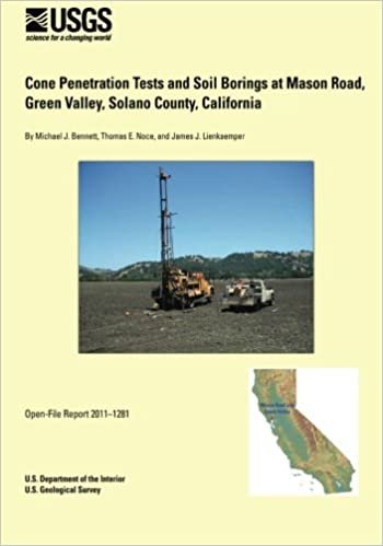 Cone Penetration Tests and Soil Borings at Mason Road, Green Valley, Solano County, California