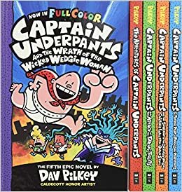  بدون تسجيل ليقرأ The Captain Underpants Colossal Color Collection (Captain Underpants #1-5 Boxed Set)