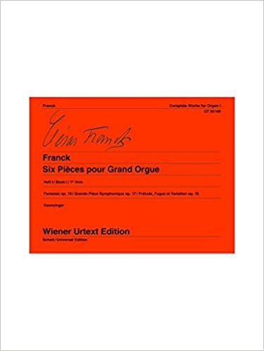 Complete Organ Works Volume 1 6 Pieces F (Wiener Urtext) indir