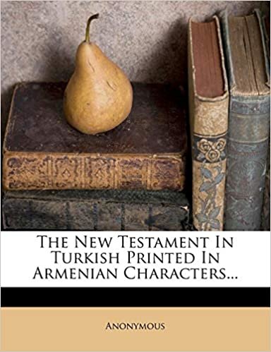 تحميل The New Testament in Turkish Printed in Armenian Characters...