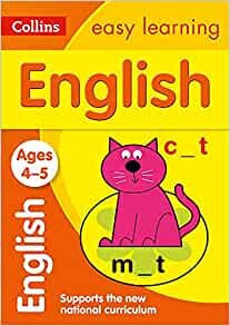 Collins Easy Learning Age 3-5 -- English Ages 4-5: New Edition