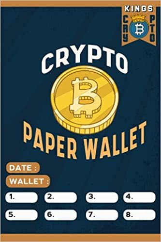 indir B Crypto PAPER WALLET 24 sheets: Best crypto wallet 6x9 to record private keys, nano blue wallet | trust wallet Pages recovery sheets for writing ... cold storage, Gift, Bitcoin (Volume 4) Ledger
