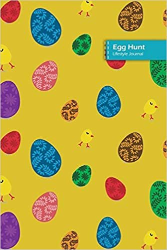 Egg Hunt Lifestyle Journal, Blank Write-in Notebook, Dotted Lines, Wide Ruled, Size (A5) 6 x 9 In (Beige) اقرأ