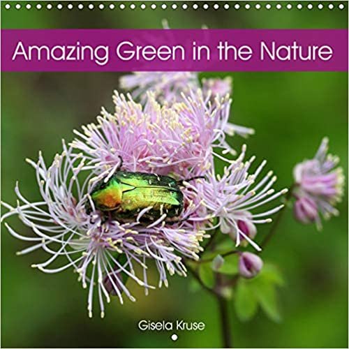Amazing Green in the Nature (Wall Calendar 2021 300 × 300 mm Square): Green, the soothing colour of the plant world (Monthly calendar, 14 pages )