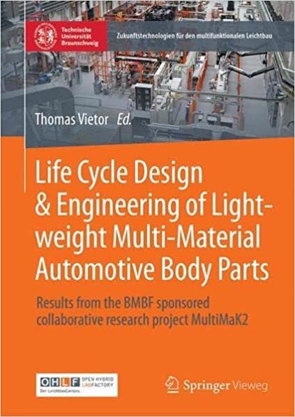 تحميل Life Cycle Design &amp; Engineering of Lightweight Multi-Material Automotive Body Parts: Results from the BMBF sponsored collaborative research project MultiMaK2