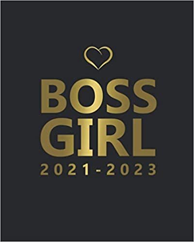 Boss Girl 2021-2023: Elegant Black & Gold Three Year Monthly Planner, Organizer & Schedule Agenda - 36 Month Motivational Calendar with Vision Boards, To-Do's, Notes & More