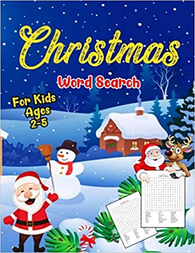 ダウンロード  Christmas Word Search For Kids Ages 2-5: Christmas Puzzles for Kids With Solution 本