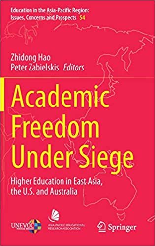 Academic Freedom Under Siege: Higher Education in East Asia, the U.S. and Australia (Education in the Asia-Pacific Region: Issues, Concerns and Prospects (54), Band 54) indir