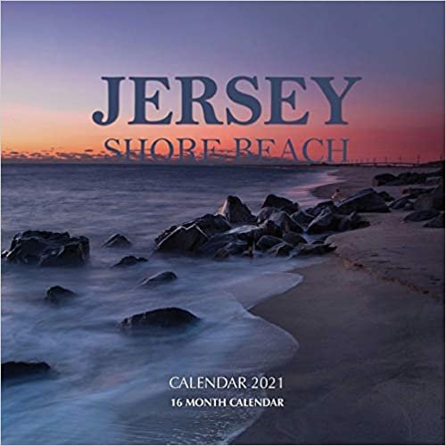 Jersey Shore Beach Calendar 2021: 16 Month Calendar indir
