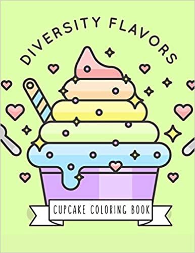 تحميل Cupcake Coloring Book: Cupcake Gifts for Kids 4-8, Girls or Adult Relaxation - Stress Relief Cupcake lover Birthday Coloring Book Made in USA