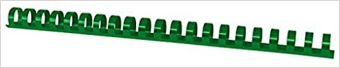 Grzbiety do bindowania Office Products A4 19 mm plastikowe 100 sztuk zielone indir