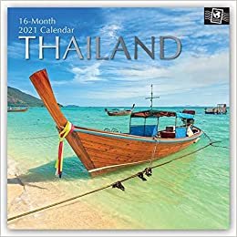 Thailand 2021 - 16-Monatskalender: Original The Gifted Stationery Co. Ltd [Mehrsprachig] [Kalender] (Wall-Kalender) indir