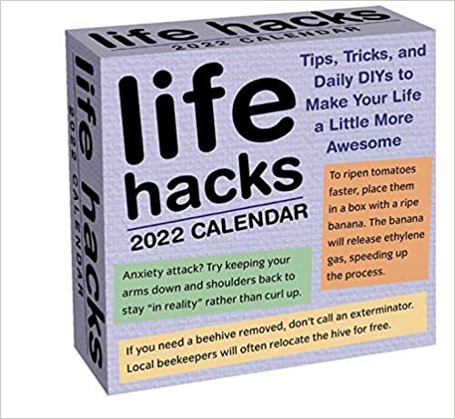 ダウンロード  Life Hacks 2022 Day-to-Day Calendar: Tips, Tricks, and Daily DIYs to Make Your Life a Little More Awesome 本